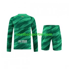 FC Barcelona Doelman Kind Thuis Tenue 2023-24 L/S